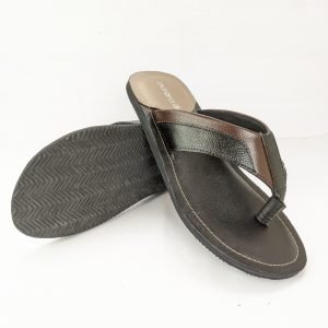 Black & Chocolate premium leather sandal