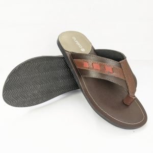 Chocolate tarcel premium leather sandal