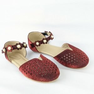 Red Flat Sandal