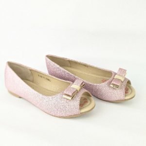 Light Pink Ballerina Flat Sandal