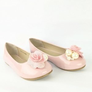 Pink Flower Flat Sandal