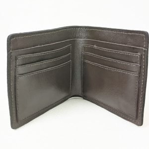 Classic Chocolate Genuine Leather Wallet – Premium Quality